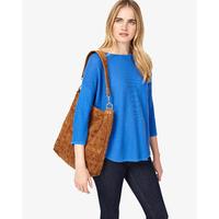 Phase Eight Weave Suede Tote