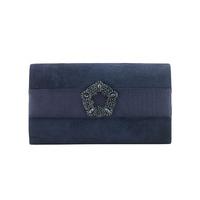 phase eight georgie suede clutch