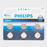 Phillips Lithium Coin Watch Batteries CR2032 6 Pack - Assorted, Assorted