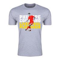 philippe coutinho liverpool playmaker t shirt grey