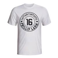 philipp lahm germany captain fantastic t shirt white