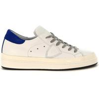 Philippe Model Paris Classic Lakers Sneakers in blue nappa leather men\'s Shoes (Trainers) in white