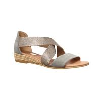 Phase Eight Metallic Sandal Wedge