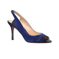 Phase Eight Carey Suede Peep Toe