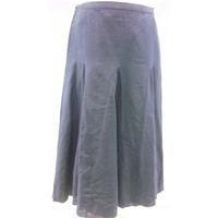 phase eight size 10 black calf length skirt
