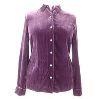 Phase Eight Burgundy Blouse Size 14