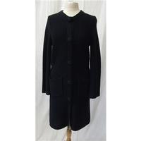 phase eight size 10 navy blue knitted coat