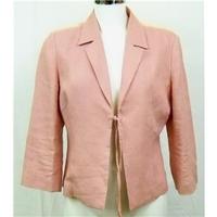Phase Eight salmon pink linen jacket Size 12