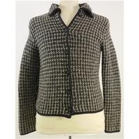 Phase Eight, size 10 two-tone grey wool cardigan