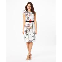 phase eight marguerite print dress