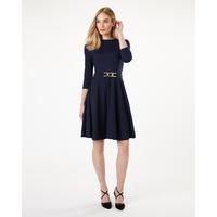 Phase Eight Belted Ponte Swing Dress