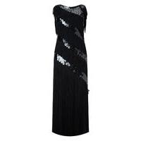 Phase Eight Annabeth Fringed Sequin Maxi Dress