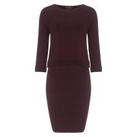 phase eight darina dbl layer knit dress