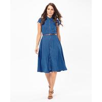 Phase Eight Sophie Denim Chambray Dress