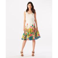 phase eight w adeline print cotton skirt