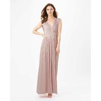 phase eight aldora pleated maxi dress