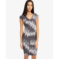 phase eight effie zip back diamond dress