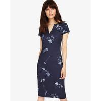 phase eight megan leaf print dress