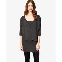 Phase Eight Carmen Dbl Layer Knit Dress