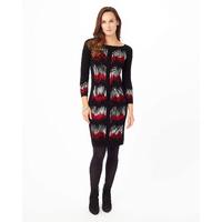 phase eight zarah zig zag knit dress