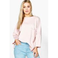 Phoebe Pocket Front Sweat - blush