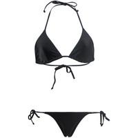 phax 2 pieces swimsuit coconut paradise black womens bikinis in black