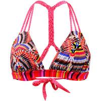 Phax Multicolor Triangle Swimsuit Semi Halter Samburu women\'s Mix & match swimwear in Multicolour