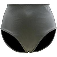 Phax Silver High-Waisted Swimsuit Panties Hammer women\'s Mix & match swimwear in grey
