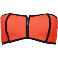 Phax Fluo Orange Bandeau Swimsuit Mursi women\'s Mix & match swimwear in orange