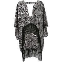 Phax Black Tunic Essential Zebra women\'s Tunic dress in black
