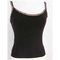 phase eight size 8 black vest top