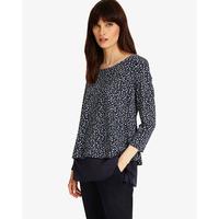 Phase Eight Ciena Spot Double Layer Top