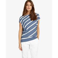 phase eight amy asymmetric stripe top