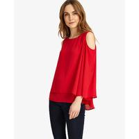 Phase Eight Dania Cold Shoulder Blouse