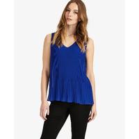 phase eight ella pleated sleeveless blouse