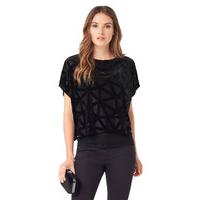 Phase Eight Viv Velvet Burnout Top