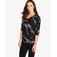 Phase Eight Marble Print Top