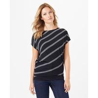 Phase Eight Amy Asymmetric Stripe Top