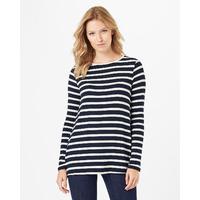 Phase Eight Petra Pleat Back Stripe Top
