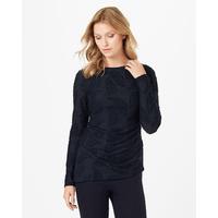 Phase Eight Feather Jacquard Top