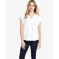 Phase Eight Elicia Lace Up Blouse