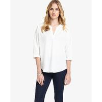 phase eight sanya split back poplin shirt