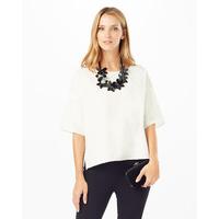 Phase Eight Ana Necklace Trim Top