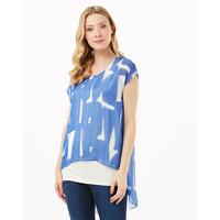 Phase Eight Tula Print Silk Blouse