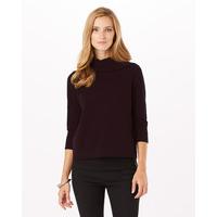 Phase Eight Arabela Split Neck Knit