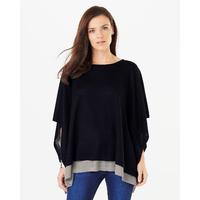 Phase Eight Cascatta Dbl Layer Poncho