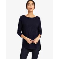 phase eight megg curve hem knit jumper