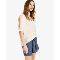 Phase Eight Eveline Cold Shoulder Linen Knit