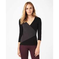 Phase Eight Colourblock Wilma Wrap Top