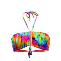 phax multicolor bandeau swimsuit bari